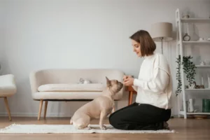 Bulldog Sitting